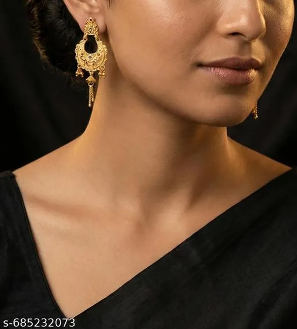 Traditional_Gold_Plated_Latkan_Earrings_For_Women_Girls_Latest_Fancy_Drop_Earrings_With_Chain_Design_Ethnic_Party_Wear_Jewelry