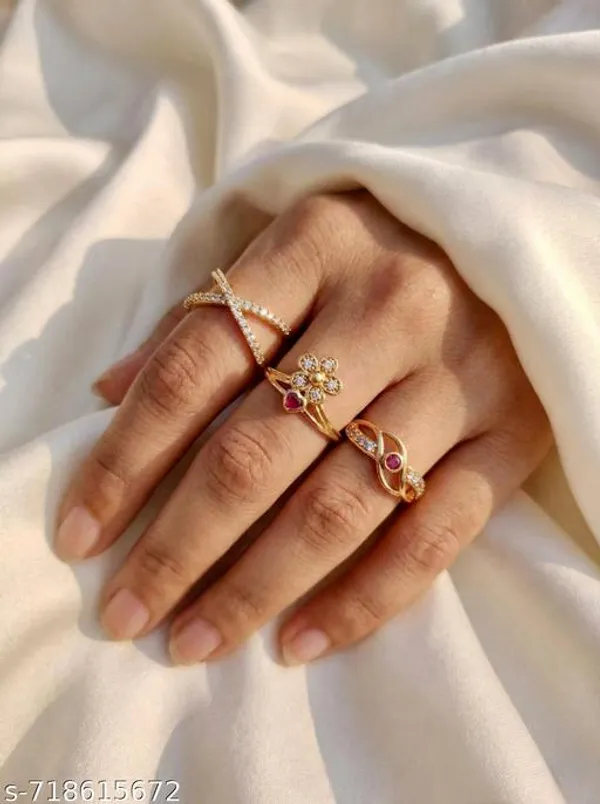 Gold_Plated_Criss_Cross_Cz_Diamoond_Studded_Free_Size_Adjustable_Finger_Ring_For_Women_Girls_Stylish_Party_Daily_Wear