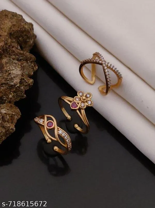 Gold_Plated_Criss_Cross_Cz_Diamoond_Studded_Free_Size_Adjustable_Finger_Ring_For_Women_Girls_Stylish_Party_Daily_Wear