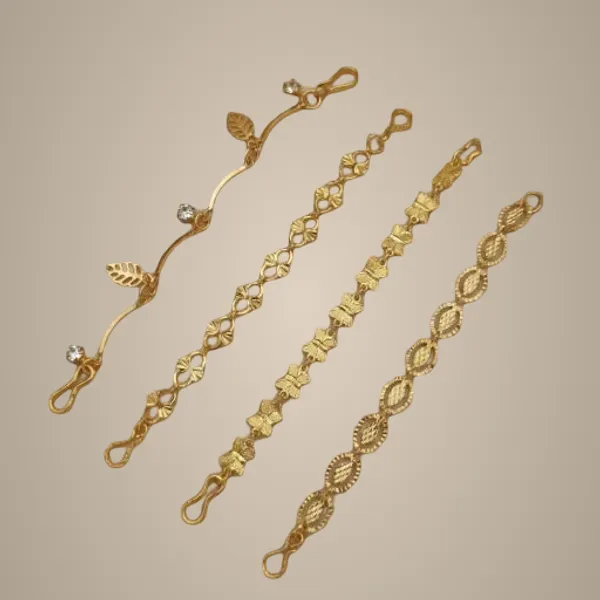 Latest_Gold_Plated_Bracelet_For_Girls_Elegant_Designer_Fashion_Jewellery