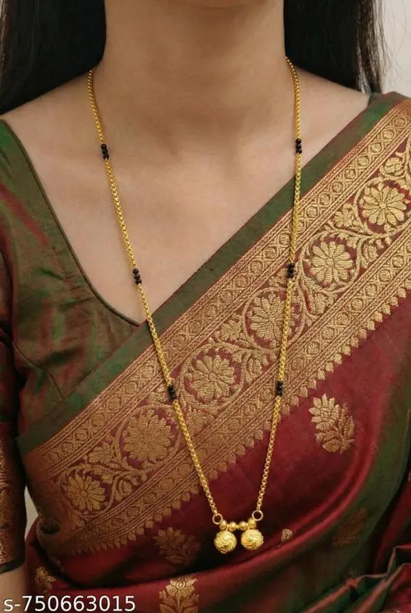Premium_Line_Gold_Plated_Mangalsutra_For_Women_Daily_Wear_Red_Beads_Traditional_Mangalsutra_Lightweight_Alloy_Gold_Chain_Mangalsutra