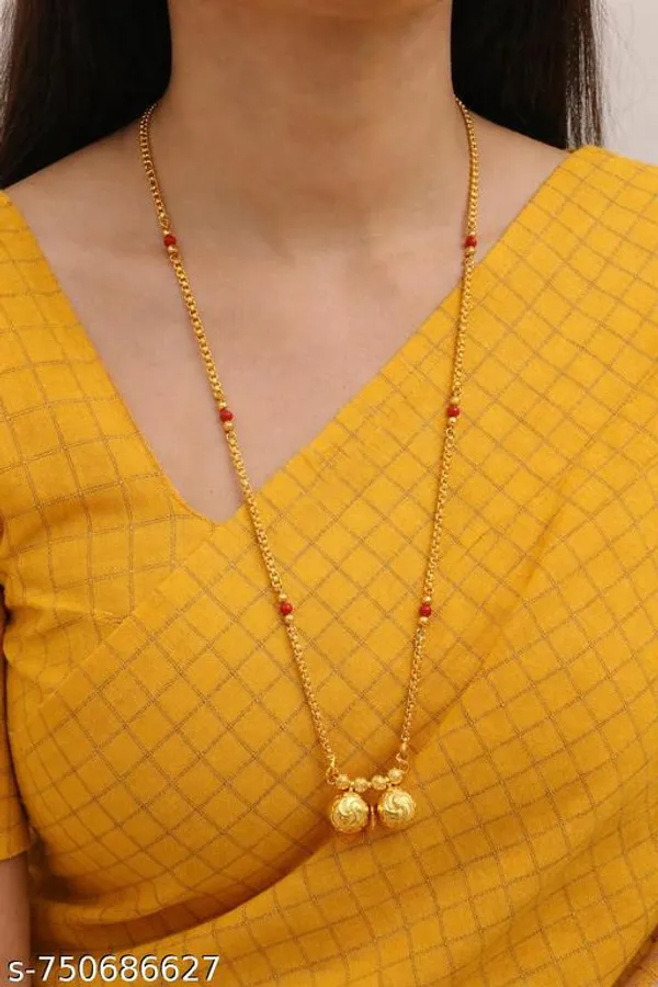 Premium_Line_Gold_Plated_Mangalsutra_For_Women_Daily_Wear_Black_Beads_Traditional_Mangalsutra_Lightweight_Alloy_Gold_Chain_Mangalsutra
