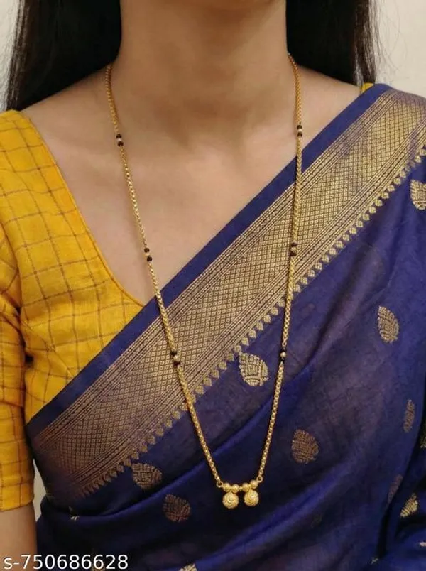 Premium_Line_Gold_Plated_Mangalsutra_For_Women_Daily_Wear_Black_Beads_Traditional_Mangalsutra_Lightweight_Alloy_Gold_Chain_Mangalsutra
