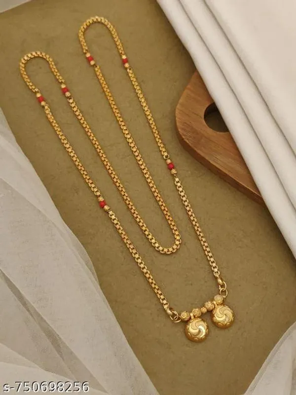 Premium_Line_Gold_Plated_Mangalsutra_For_Women_Daily_Wear_Black_Beads_Traditional_Mangalsutra_Lightweight_Alloy_Gold_Chain_Mangalsutra