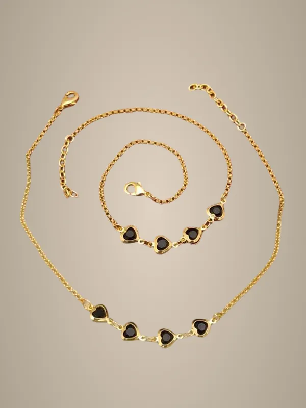 Trendy_Gold_Plated_Black_Stone_Payal_For_Women_Girls_Stylish_Daily_Wear_Anklet_Adjustable_Fancy_Paya