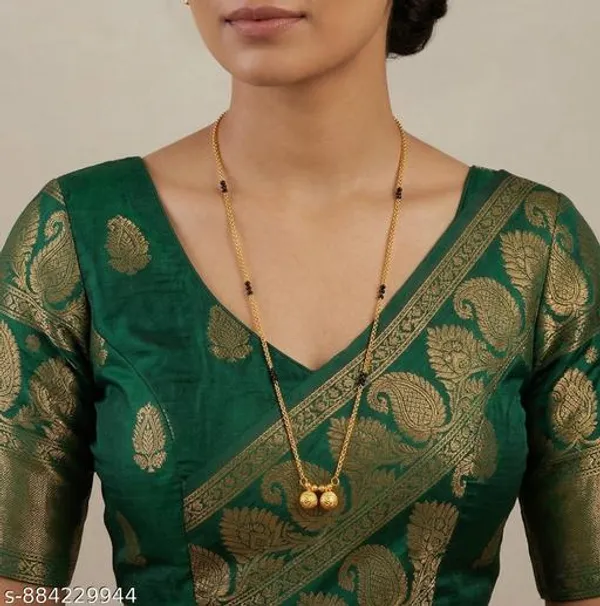 Stylish_Gold_Plated_Mangalsutra_Black_Beads_Chain_Minimal_Design_Lightweight_Daily_Wear_Women_Jewellery