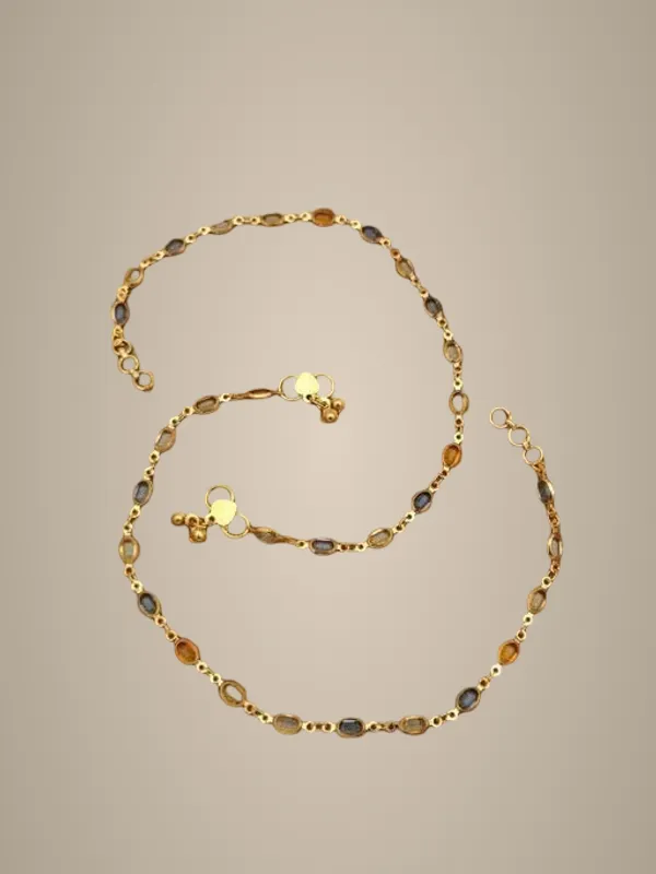 Brass_Micro_Gold_Designer_Fancy_Payal_Anklet_No.12