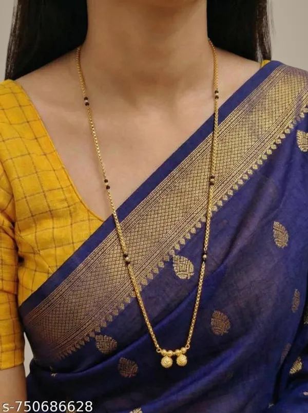 Premium_Line_Gold_Plated_Mangalsutra_For_Women_Daily_Wear_Black_Beads_Traditional_Mangalsutra_Lightweight_Alloy_Gold_Chain_Mangalsutra