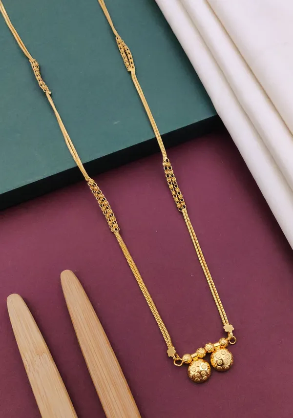 Micro_Gold_Plated_36_Inch_Long_Double_Line_Mangalsutra_For_Women_Traditional_Pinjra_Pattern_Daily_Wear_Mangalsutra_Chain_Brass_Metal_Fancy_Ethnic_Jewellery_Necklace