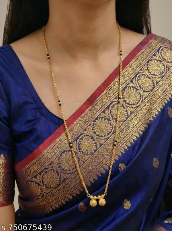 Premium_Line_Gold_Plated_Mangalsutra_For_Women_Daily_Wear_Black_Beads_Traditional_Mangalsutra_Lightweight_Alloy_Gold_Chain_Mangalsutra