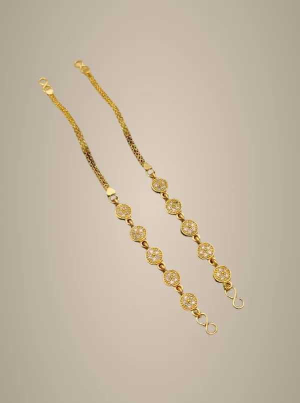 Women_Gold_Plated_Round_Ad_Stone_Kan_Chain_Double_Chain_Ear_To_Earring_Sahara_Ethnic_Bridal_Festive_Jewellery