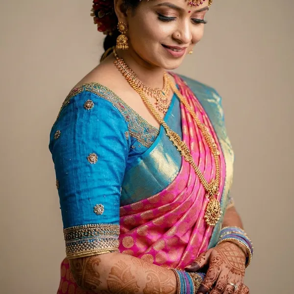 Pink__Saree_Soft_Lichi_Silk_Fancy_Fabric
