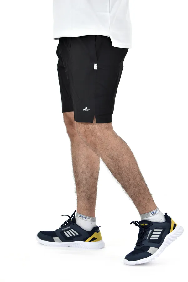 Black_Polyester_Shorts_For_Men