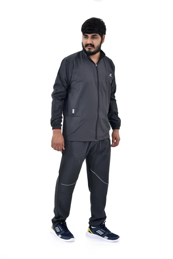 Black_Polyester_Tracksuit_Set_For_Men