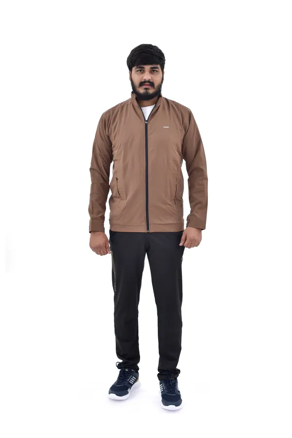 Brown_Polyester_Tracksuit_Set_For_Men