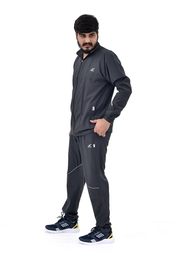 Black_Polyester_Tracksuit_Set_For_Men