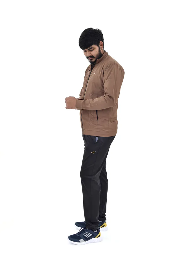 Brown_Polyester_Tracksuit_Set_For_Men