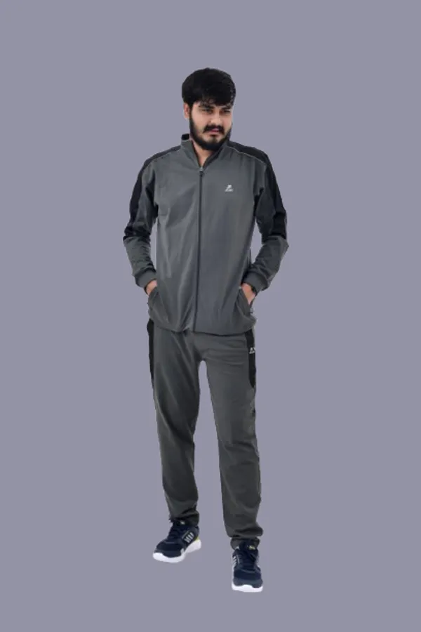 Grey_Polyester_Tracksuit_Set_For_Men