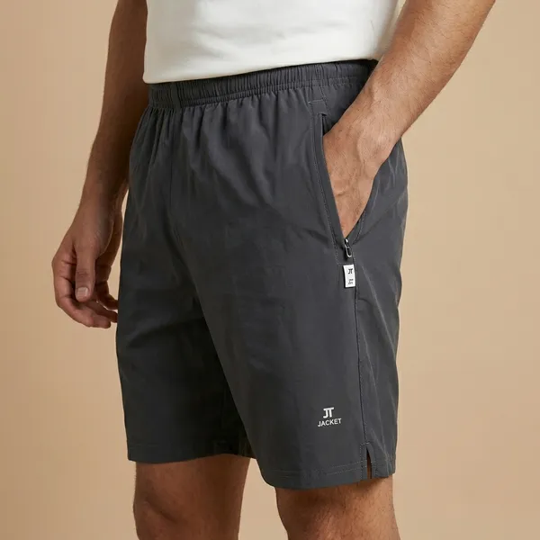 Grey_Polyester_Shorts_For_Men