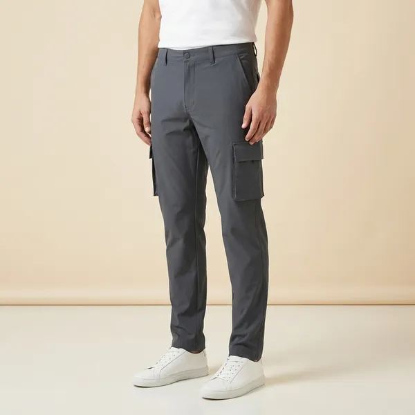 Grey_Cotton_Blend_Cargo_Pants_For_Men