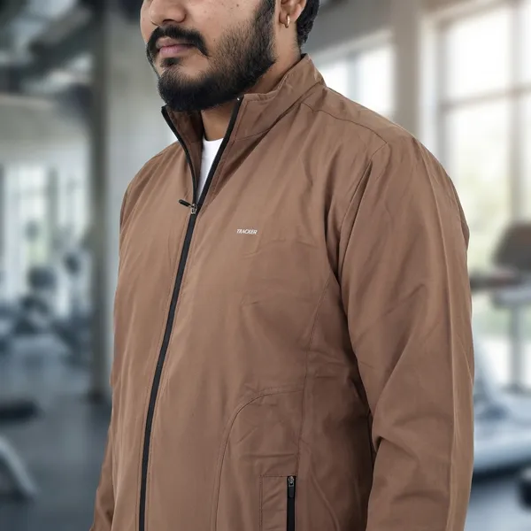 Brown_Polyester_Tracksuit_Set_For_Men