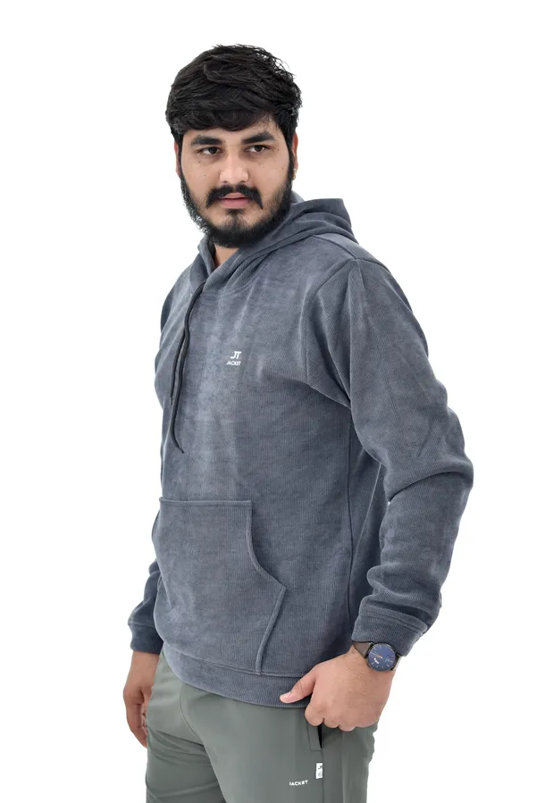 Grey_Polyester_Hoodie_For_Men