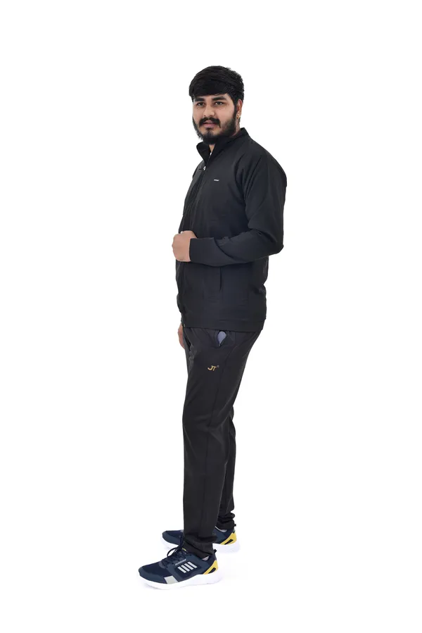 Black_Polyester_Tracksuit_Set_For_Men