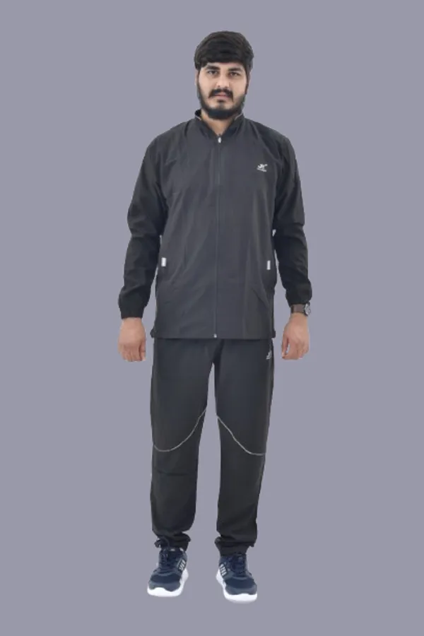 Black_Polyester_Tracksuit_Set_For_Men