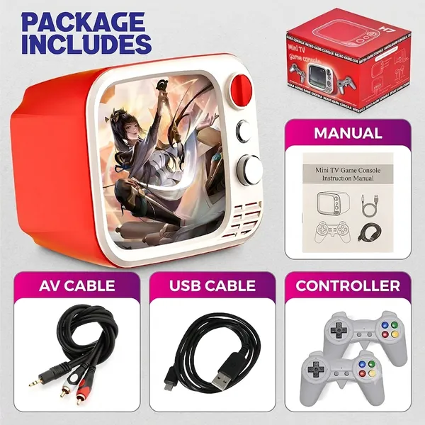 Skaleups_Mini_TV_Retro_Game_Console_with_2_Wireless_Remotes,_Classic_Video_Game_System_for_TV,_Plug_&_Play_Gaming_Console_with_AV_&_USB_Cables