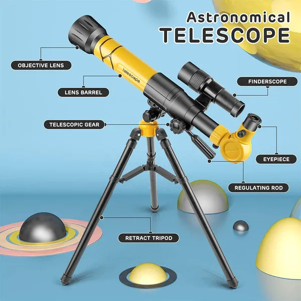 Skaleups_Kids_Telescope_with_Tripod_|_20x-60x_Zoom_with_3_Eyepieces_|_Beginner_Astronomy_Kit