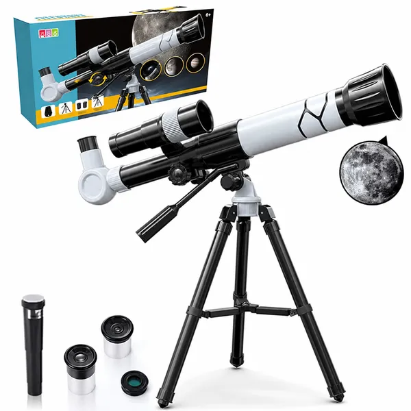 Skaleups_Kids_Telescope_with_Tripod_|_20x-60x_Zoom_with_3_Eyepieces_|_Beginner_Astronomy_Kit