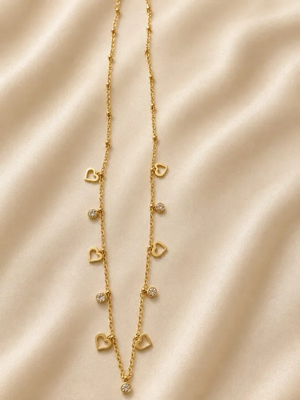 Anti_Tranish_Heart_Charm_Necklace_