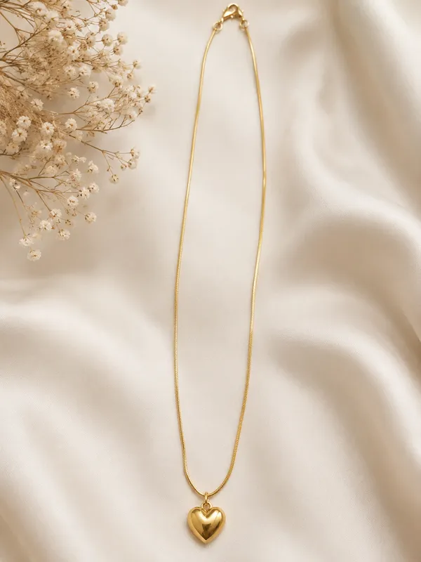 Anti_Tranish_Heart_Pendant_Necklace_