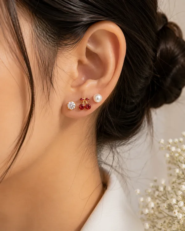 Crystal_&_Cherry_Pearl_Earring_Set