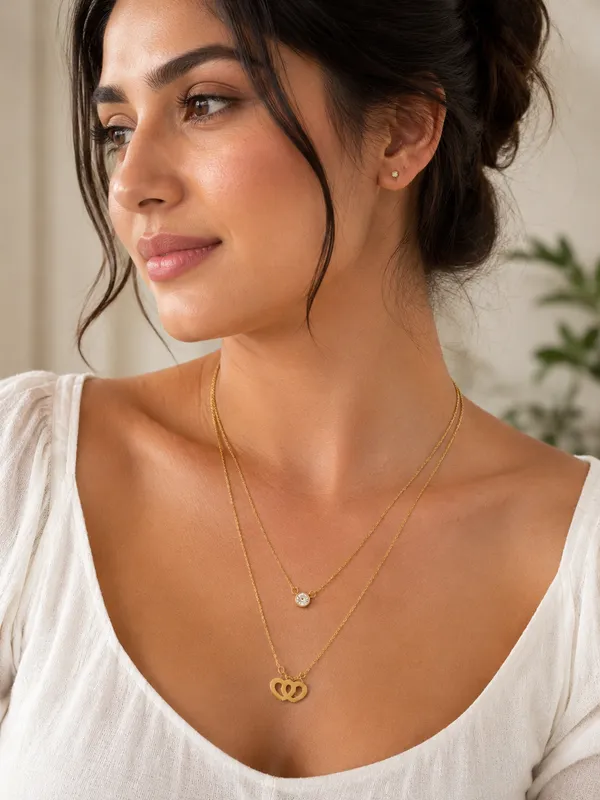 Double_Layer_Heart_Necklace_