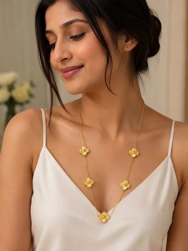 Gold_Clover_Long_Necklace_