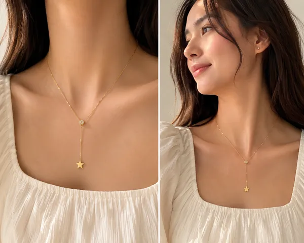 Gold_Plated_Star_Drop_Pendant_Necklace