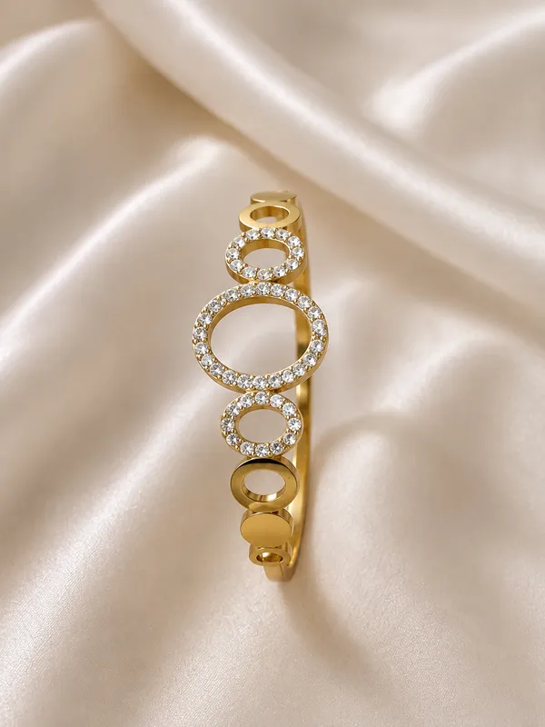 Gold-Tone_Multi-Circle_Crystal_Bracelet