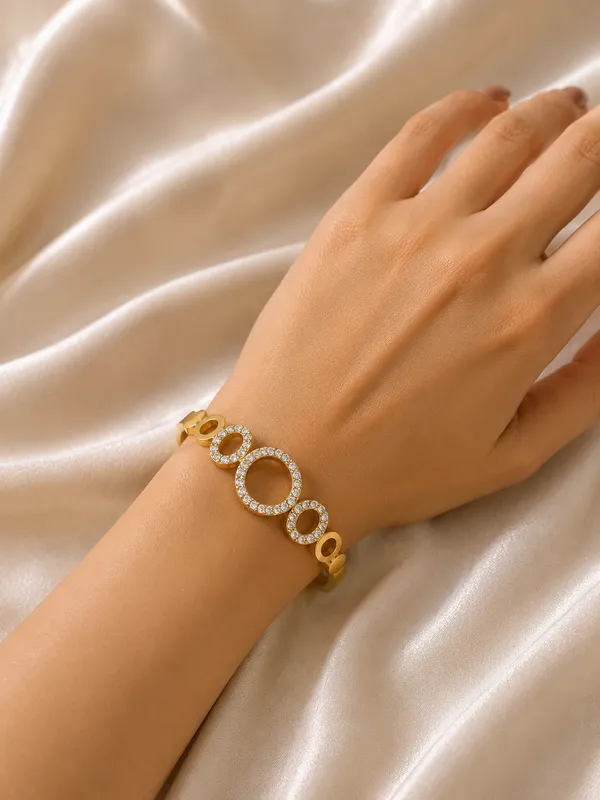 Gold-Tone_Multi-Circle_Crystal_Bracelet