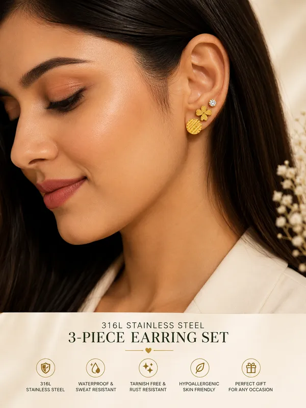 Golden_Blossom_&_Crystal_Stud_Combo