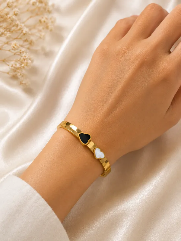 Golden_Twin_Heart_Bracelet