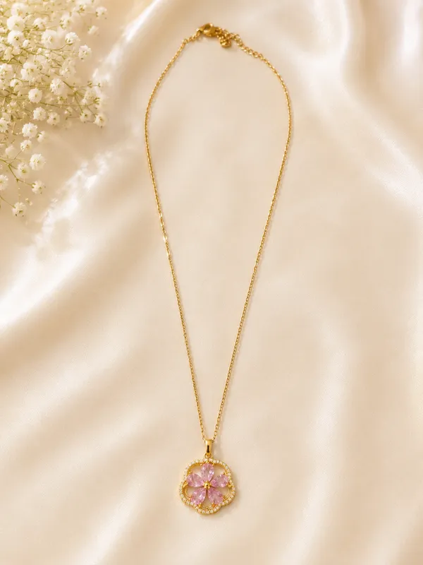 Pink_Blossom_Pendant_Necklace