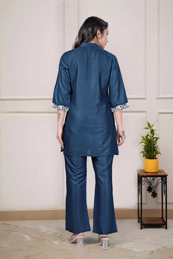 Embroidered_Shirt_Collar_Tunic_With_Trousers_Co-Ords