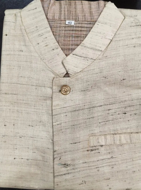 Men's_Green_Checkered_Silk_Waistcoat_-Traditional_Ethnic_Wear