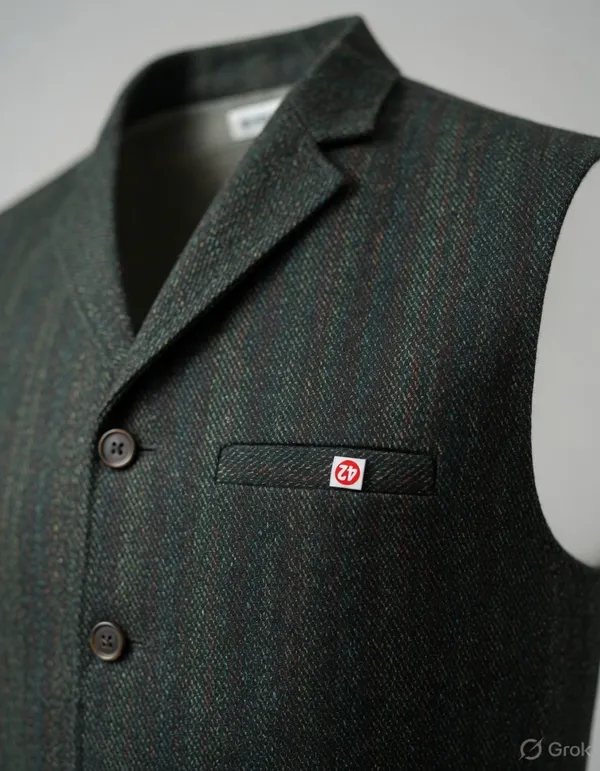 Grey_Woven_Waistcoat_For_Men-_Traditional_Wear