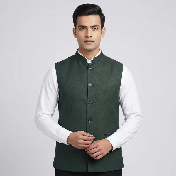 Formal_Grey_Khadi_Cotton_Waistcoat_For_Men