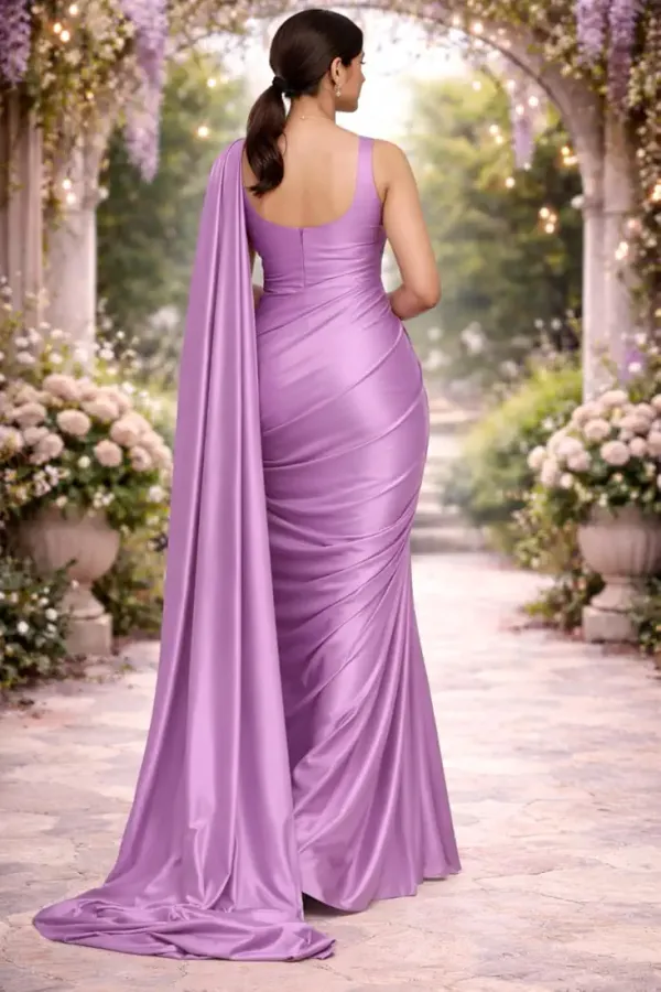 Party_Wear_Royal_Purpal_Japan_Sain_Silk_Saree__|_With_Blouse_Piece