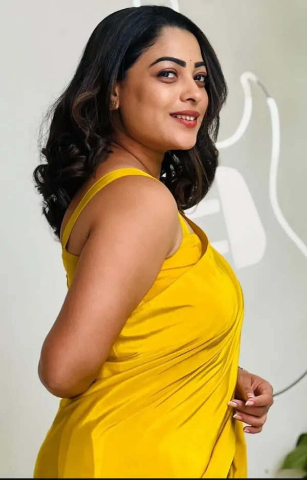 Yellow_Japan_Sartin_Silk_Saree__|_With_Blouse_Piece