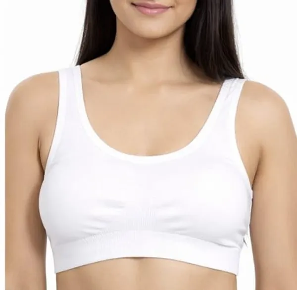 White_Sports_Bra_Clothing