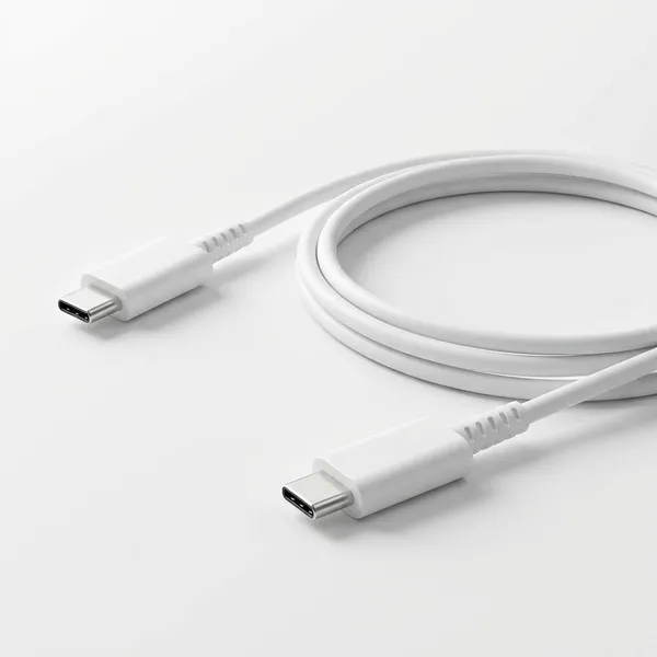 White_45W_Cable_Charging_Cable